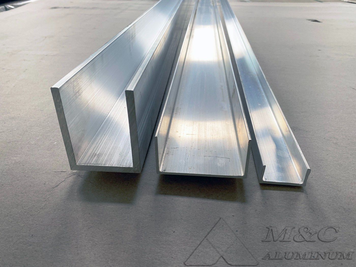 Aluminum trough