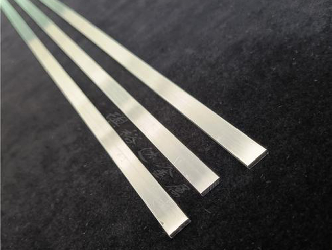Flat aluminum stock