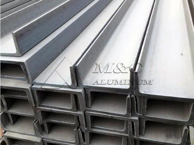 Aluminum trough stock