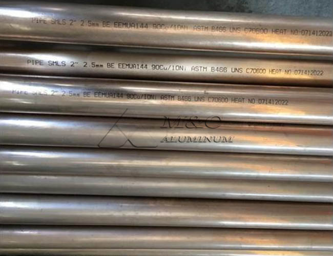 Copper Nickel 90/10 Seamless Pipe Connection Methods
